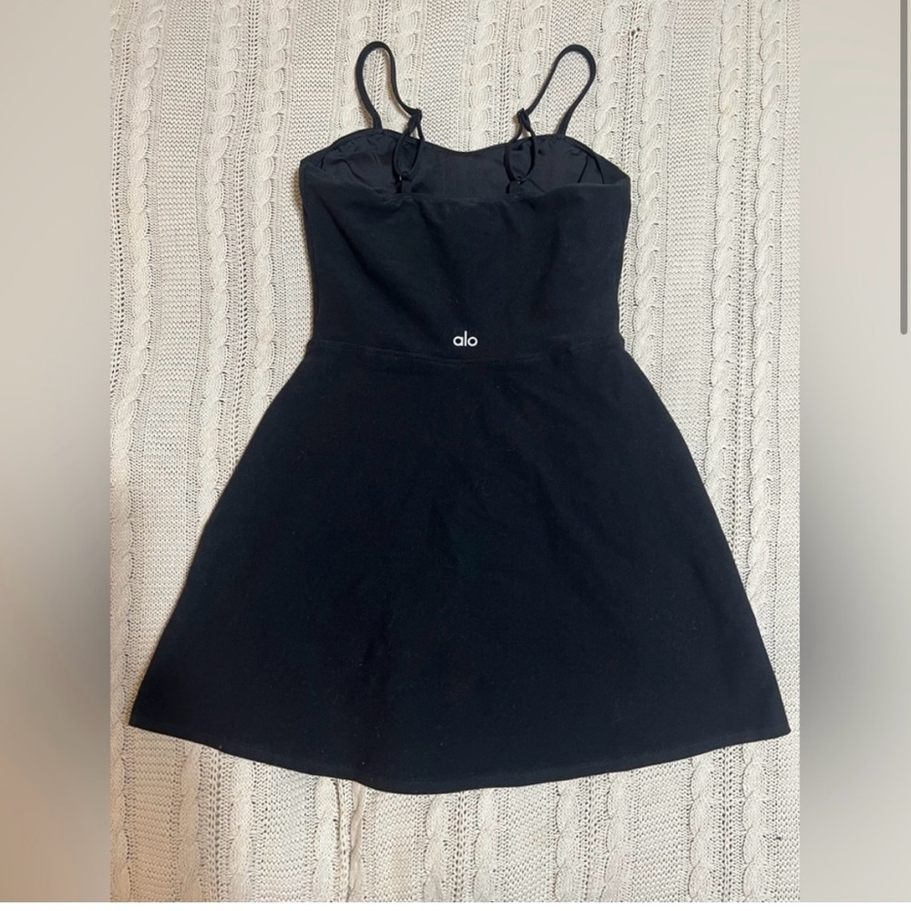 ALO Yoga Black Mini Dress